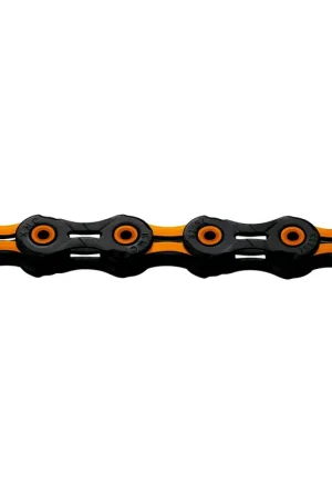 Deal - KMC ketting DLC11 black/celeste 118s waxed