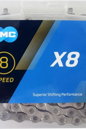Actieprijs | KMC Ketting 8 speed KMC X8 1/2 x 3/32" - zilver