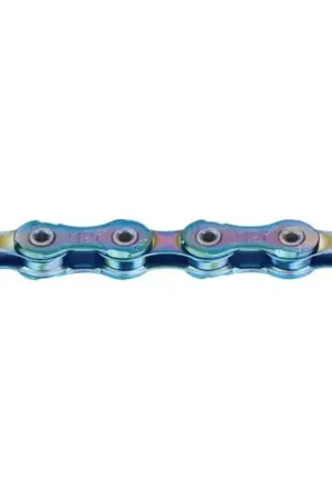 KMC Fietsketting KMC X12L Aurora Blue - 126L, waxed - Net binnen