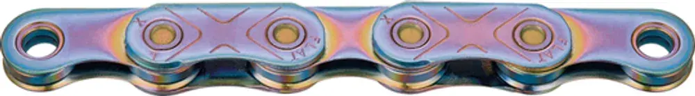 Voordeelprijs | KMC Ketting "X-Flat Waxed"aurora blauw