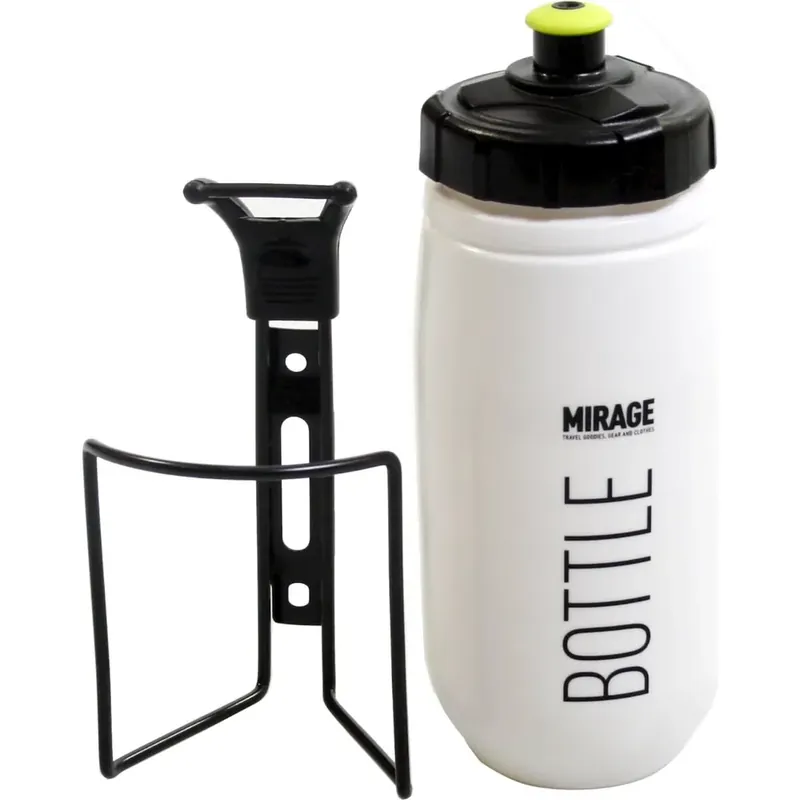 MIRAGE Mirage bidon met houder 600cc wit | Zojuist toegevoegd
