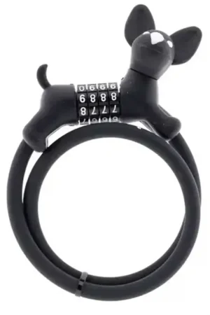 Prijs verlaagd | PEXKIDS kabelslot code Flappie de Waakhond 60cm zwart