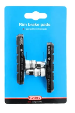 Aanbieding - ELVEDES remblok v-brake 72mm 1 paar inclusief ring