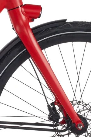 Aanrader - CORTINA voorvork E-Lett traffic red matt