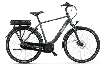 BATAVUS Altura CP G (Smokingblack - matt) 61 flex accu | Uitverkoop