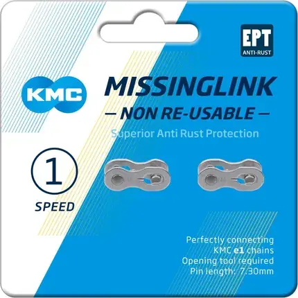 Zojuist toegevoegd - KMC missinglink E1/E8 3/32 EPT op kaart (2) E-bike