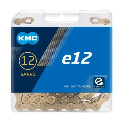 Bestelbaar | KMC KETTING 12V 11/128 KMC E12 130 GO