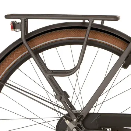 Aanbieding - CORTINA achterdrager Foss iron black matt