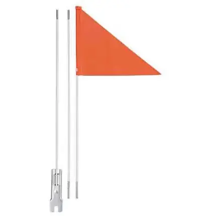 Aanrader - ICETOOLZ Fietsvlag 24052G0 met deelbare stang van fiberglas