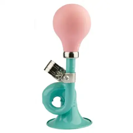 Extra korting | PEXKIDS Fietstoeter krul PexKids - groen met roze bol