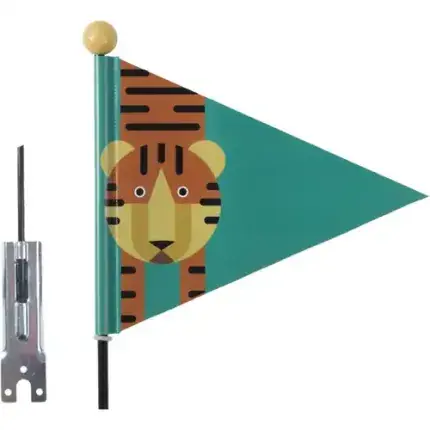 Aanrader | PEXKIDS fietsvlag Tiger. Deelbaar