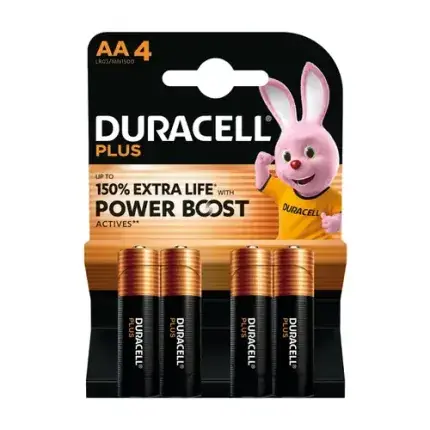 Aanbieding loopt bijna af - DURACELL Duracell batterij Plus 150% extra life MN1500/LR6/