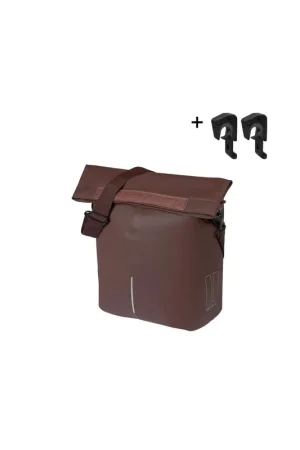 BASIL CITY SHOPPER 14-16 LITER ROASTED BROWN MIK HOOKS - Zolang de voorraad strekt