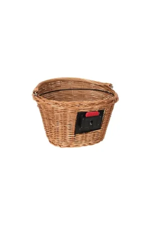 Aanbieding - FASTRIDER RIETEN MAND AFNEEMBAAR