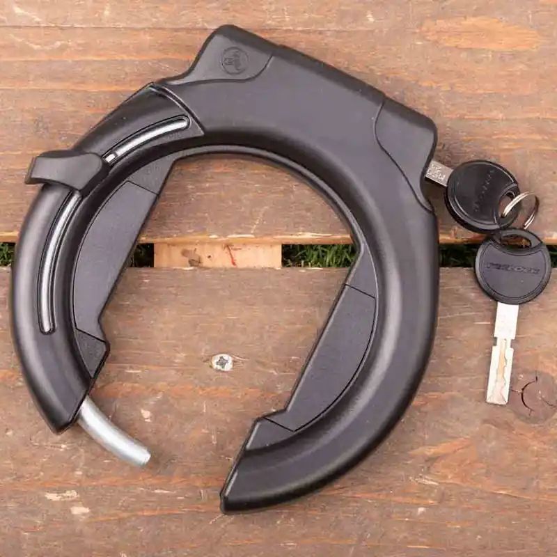 Aanbieding | TRELOCK RS453 Ringslot Ballon Zwart - Zonder bevestiging - Voor ballonbanden en e-bikes