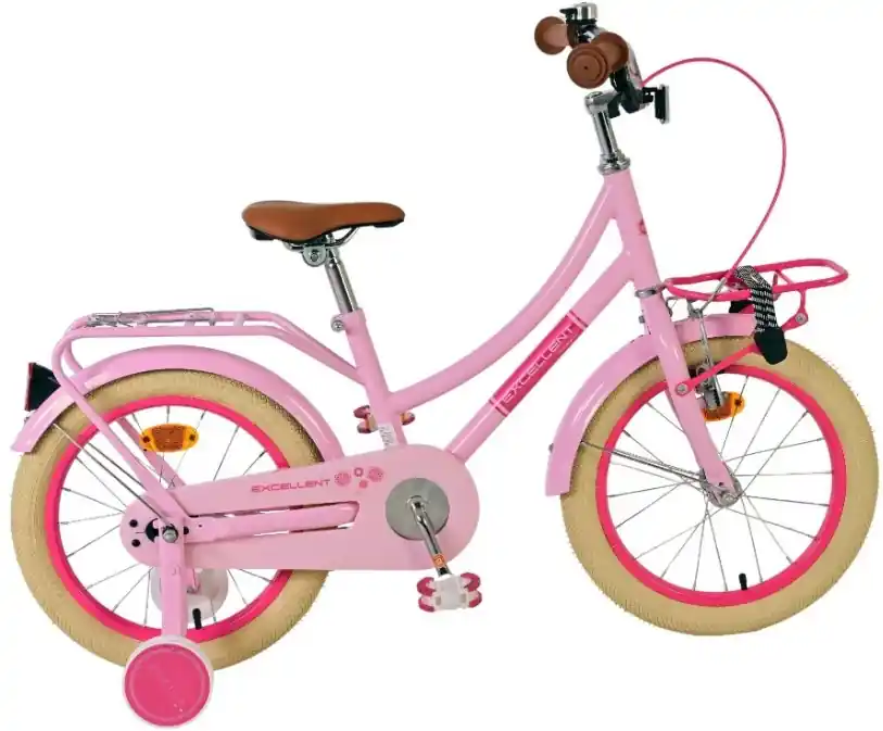 Aanbieding - Meisjesfiets 16 Inch Volare Excellent Roze 51632