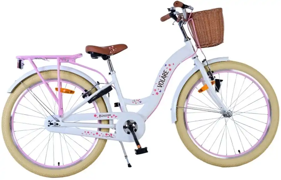 Aanbieding - Meisjesfiets 24 Inch Volare Blossom Wit 52447