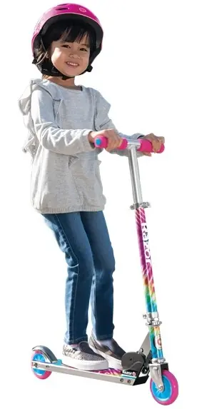 Zolang de voorraad strekt - Opvouwbare Step Razor Tie-Dye - Special Edition